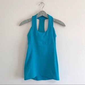 Lululemon | Blue Scoop Neck Tank